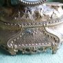 Antique Metal Figural Mantle Clock , French Rococo (It doesn't work for repair) Image 10