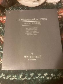 waterford millennium love flutes free postage