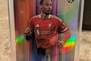 Hugo Ekitike Liverpool FC Topps Total Football Fusion /99