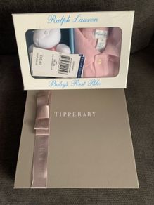 new born Ralph Lauren polo set