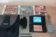 Nintendo Dsi In Black With Games And Official Carry Case