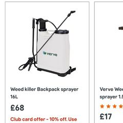 weed killer backpack