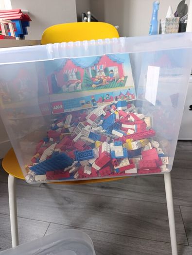 Large Vintage Lego Job Lot Bundle Bulk 70s 80s Rare