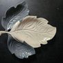 Vintage Rare CARLTON WARE Leaf Dishes x 3 Image 6