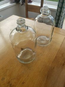 Pair of demi johns