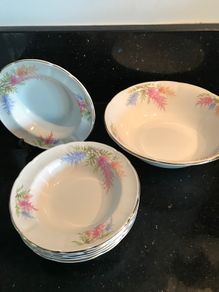 Rare Vintage Arklow Dessert Set