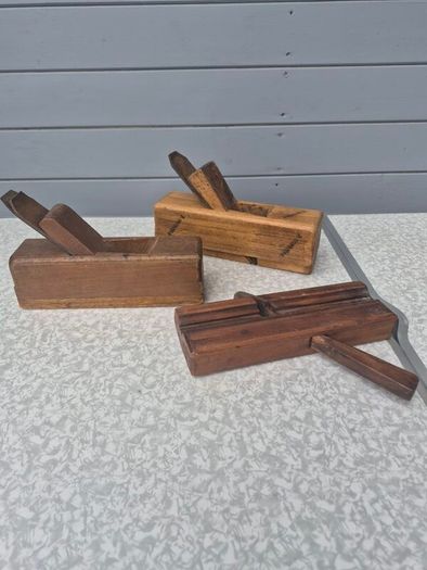 vintage wooden  planes