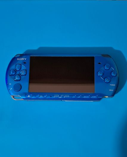 PSP Rare Vibrant Blue 3000 Series (Modded)