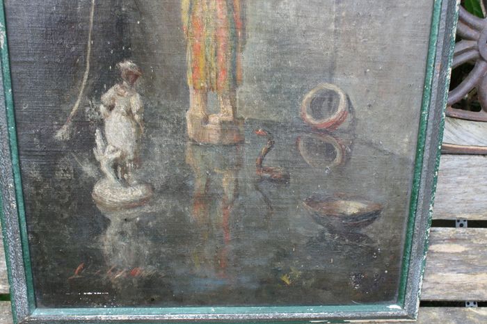 Vintage Oil on Canvas