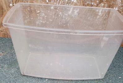 plastic fish tank