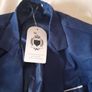 men's full navy blue suit size small Image 5
