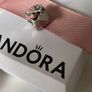Pandora charm Present gift box with heart and pink ribbon Charm New Image 5
