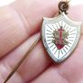 Vintage Irish Collectable Enamel Stick Pin Image 5