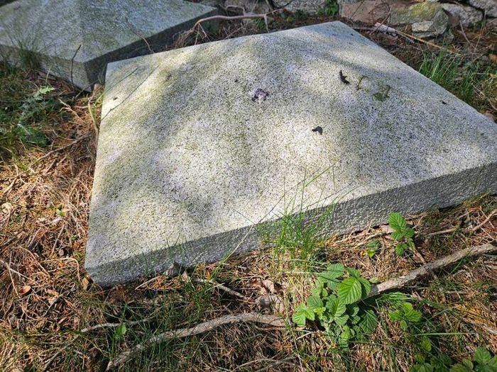 Granite pier cap stones
