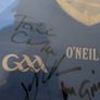 Framed and signed Dublin GAA jersey JIM Galvin and key players Image 3