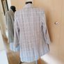 Women's Coat Grey Check Reduced Nwt Size 10 Image 2