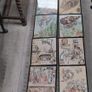 Set of twelve original John Ireland - Art of Making Guinness Prints in ebonised frames. 40 cm H x 30 cm Image 5