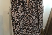 BNWT Fab Animal Print Coat size 10