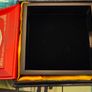 Chinese design red wooden jewelry box Image 2