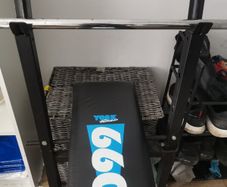 Bench Press Station +Iron Barbell +30kg Iron weight