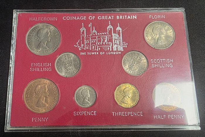 Coinage of Great Britain - Tower of London - Predecimal coins