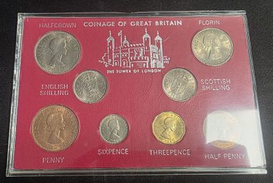 Coinage of Great Britain - Tower of London - Predecimal coins