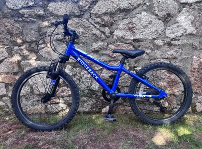 Ridgeback MX20 Kids Mountain Bike in blue