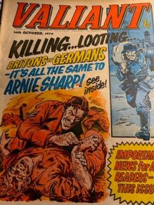 Valiant and Vulcan Comics x 8 Issues-22nd May 1976, 28th Aug 1976 and 11th Sept to 16th October 1976 continuous, Vintage UK Comics. IPC Magazines