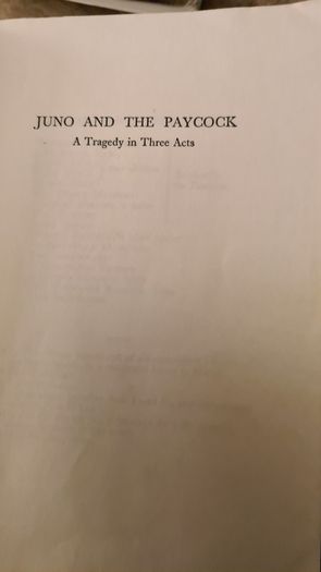 Sean O Casey. Three Plays. Published By Macmillan & Co London. 1962. Paperback In Good Condition.