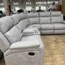 Torino Corner Dark Grey & Light Grey Recliner Sofa Image 7