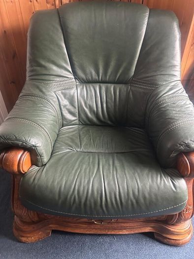 Leather sofa
