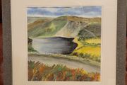 lough tay (Guinness lake) watercolour