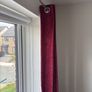 Burgundy Red Curtains Image 2