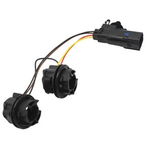 Bulb Holder Wiring Assembly, Replacement for Ford Fiesta, Tailgate Car Light Cluster Light Holder Light Bulb Socket
