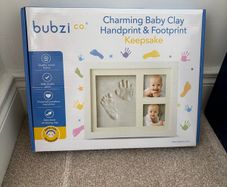 Baby Clay Handprint Keepsake