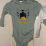 Two wild baby vests 2-6 months Image 4