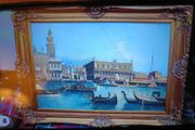 Venetian Grand Canal - Antique Frame Reproduction Print