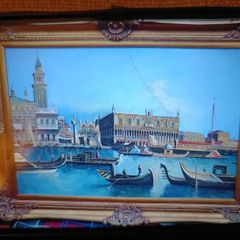 Venetian Grand Canal - Antique Frame Reproduction Print