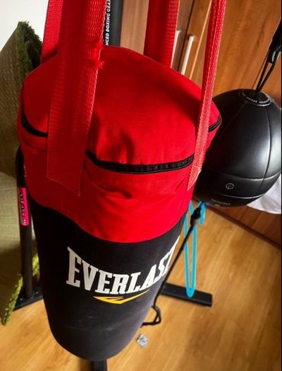 boxing stand and bag
