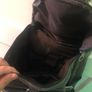 Kaukko grey canvas denim duffel bag backpack rucksack with laptop compartment Image 4
