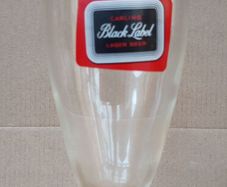 Vintage Retro Carling Black Label Half Pint Glass