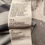 Puma Mens Golf Polo Neck Striped Tee Shirt Medium Slim Fit Grey/Black Image 7