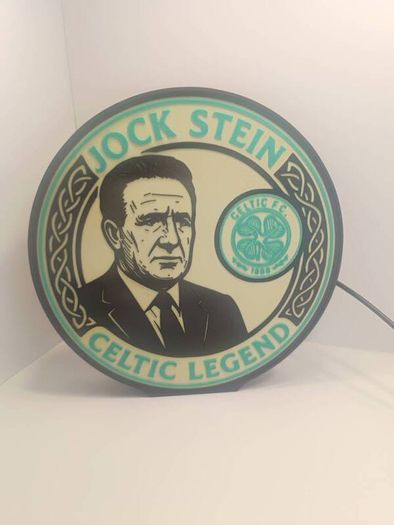 Jock Stein Celtic Lightbox