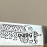 Rare piece 1861-1862 UK Sterling silver ornate fish cutlery set Image 3