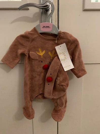 M&S Rudolph Sleepsuit