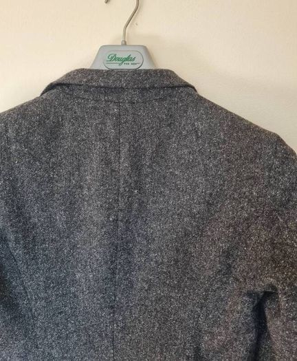 Tommy hilfigher wool blazer size 10 grey button up in excellent condition