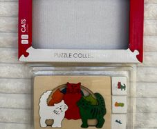 Hape George Luck Cat Puzzle Damaged Box Please see photos