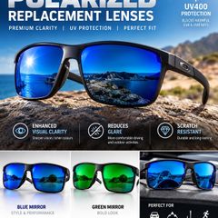 2 Pairs of Polarized UV400 Protection lenses