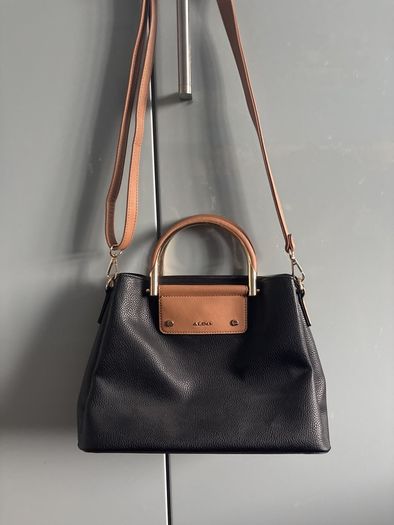 Women's Black and Brown Aldo Handbag