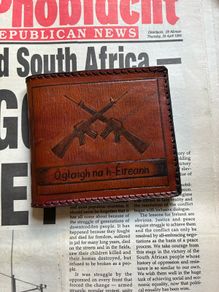 Handmade Irish Republican wallet